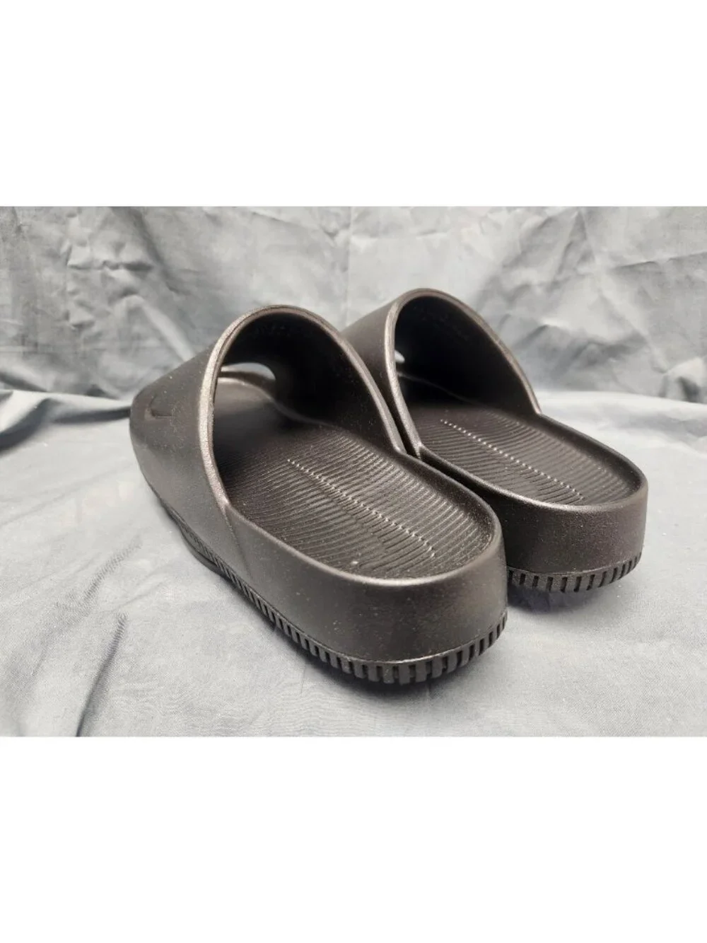 Nike Calm Slide Triple Black FD4116 001 Men's Size 9 NEW w/TAGS NO BOX!
